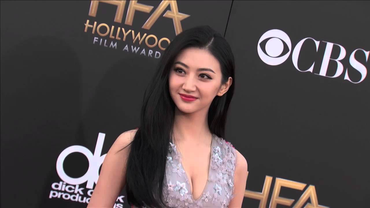 Jing Tian Red Carpet Fashion - Hollywood Film Awards 2014