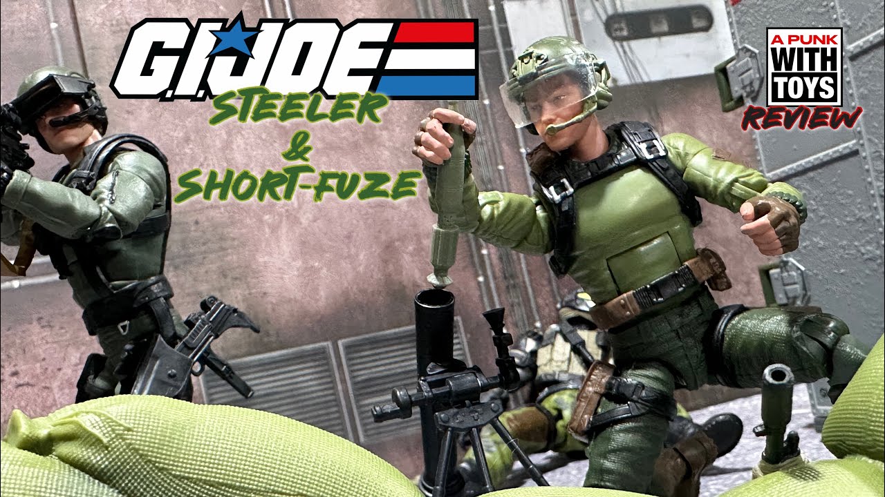 Обзор секретного оружия GI Joe Steeler и Short-Fuze