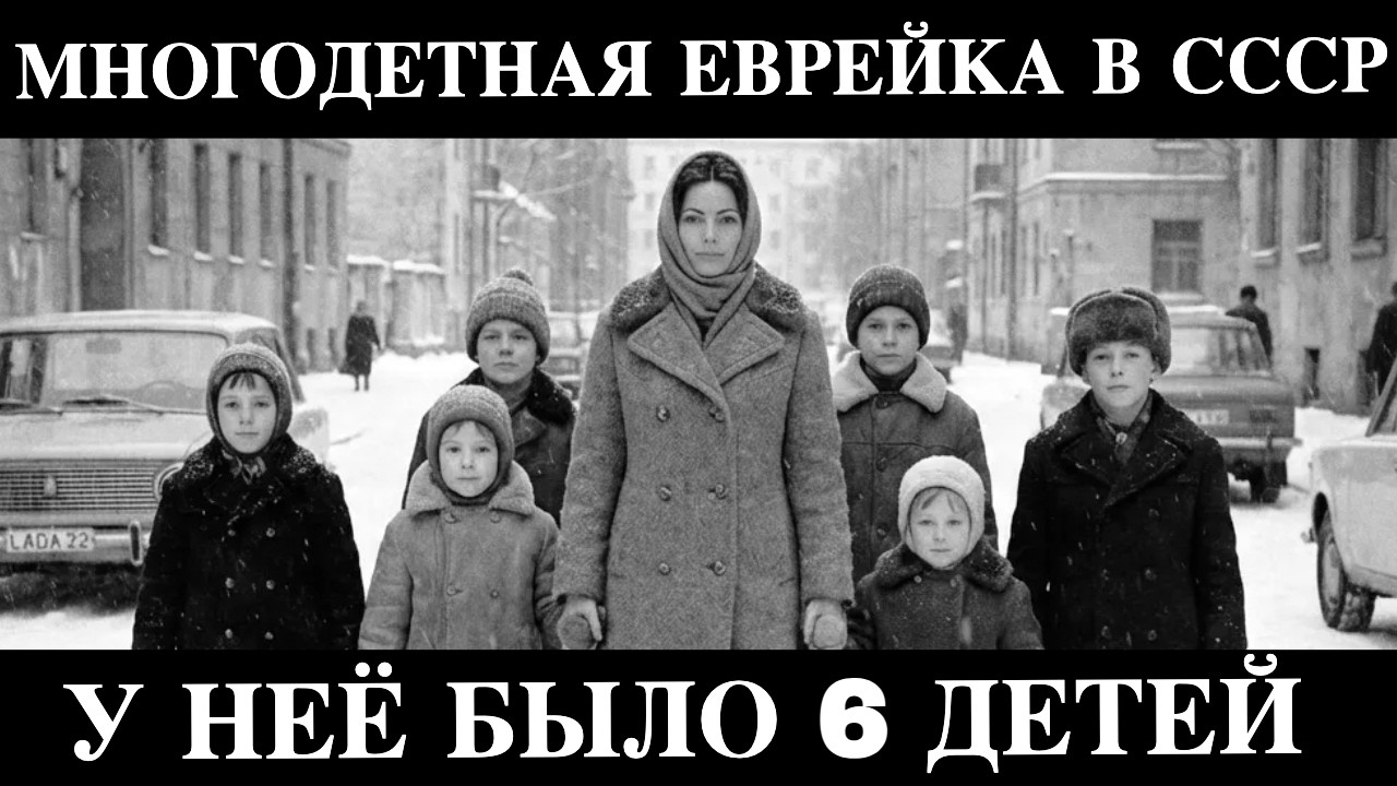 ЕВРЕЙСКАЯ МАТЬ В СССР: ИСТОРИЯ ВЫЖИВАНИЯ ШЕСТЕРЫХ ДЕТЕЙ