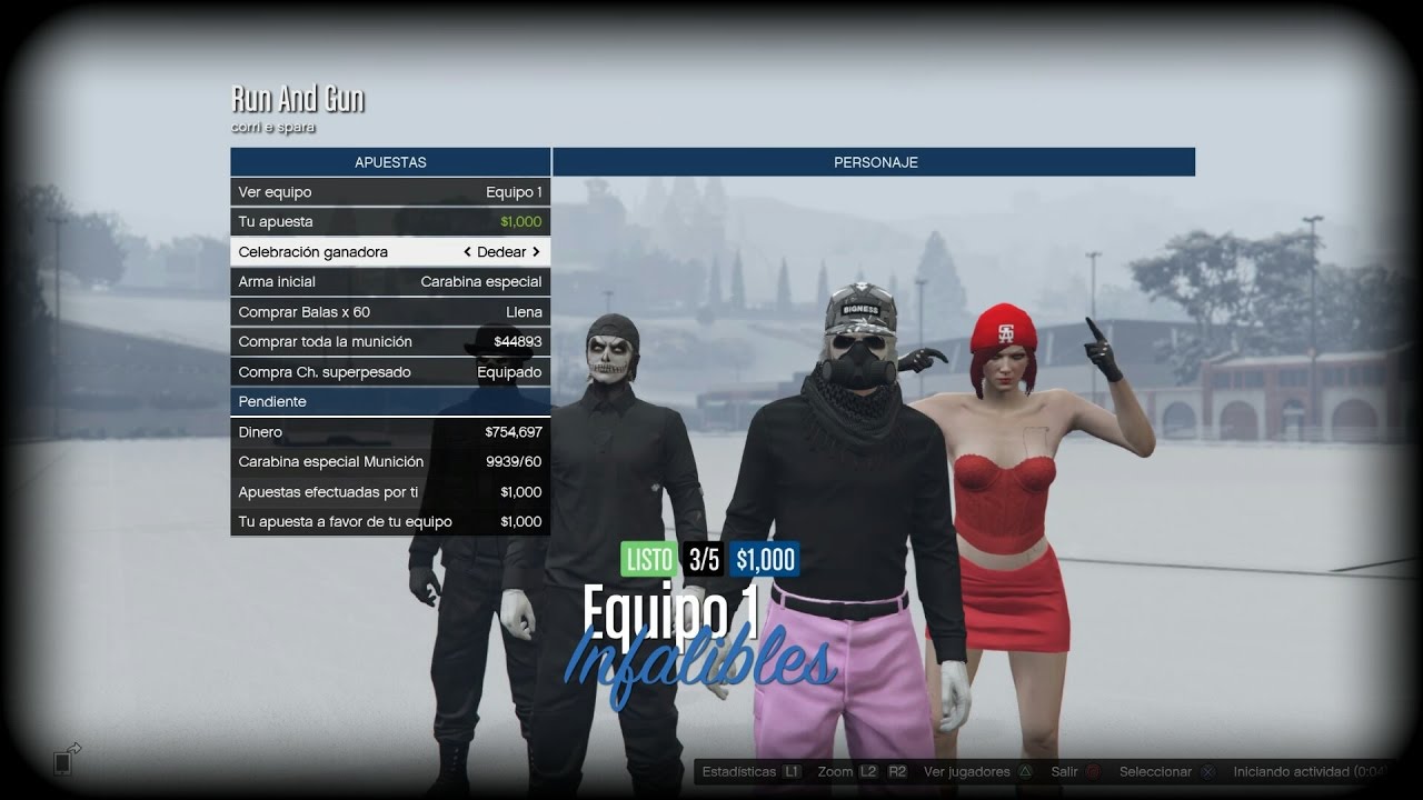 GTA 5 ONLINE RUN AND GUN MONTAGE #1 PS4