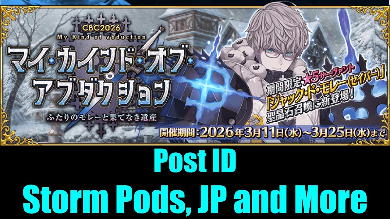 [FGO] Count of Monte Cristo Summons - Storm Pods and Other Things