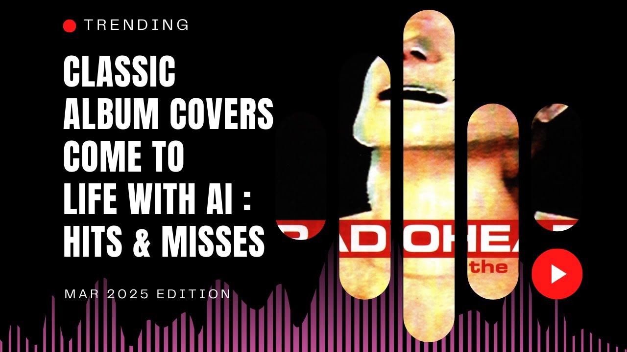 Classic Album Covers Reimagined with AI | Hits & Misses | March 2025