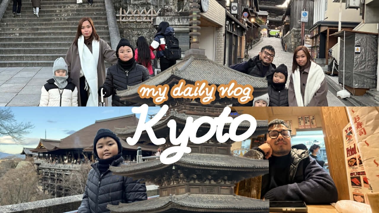 Day 3 Japan Family Vlog | Exploring Kyoto’s Eastern Side 🇯🇵