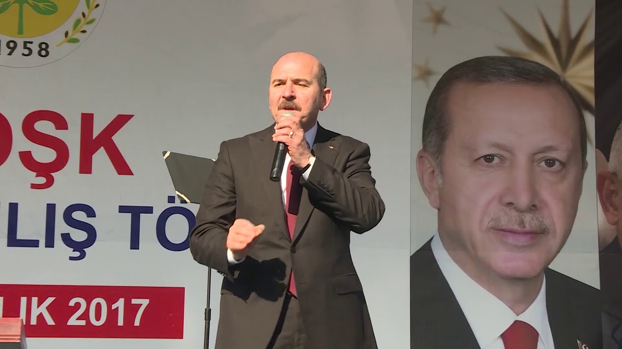 İçişleri Bakanı Süleyman Soylu, Aydın Köşk İlçesi Toplu Açılış Töreni Konuşması - 13 Aralık 2017