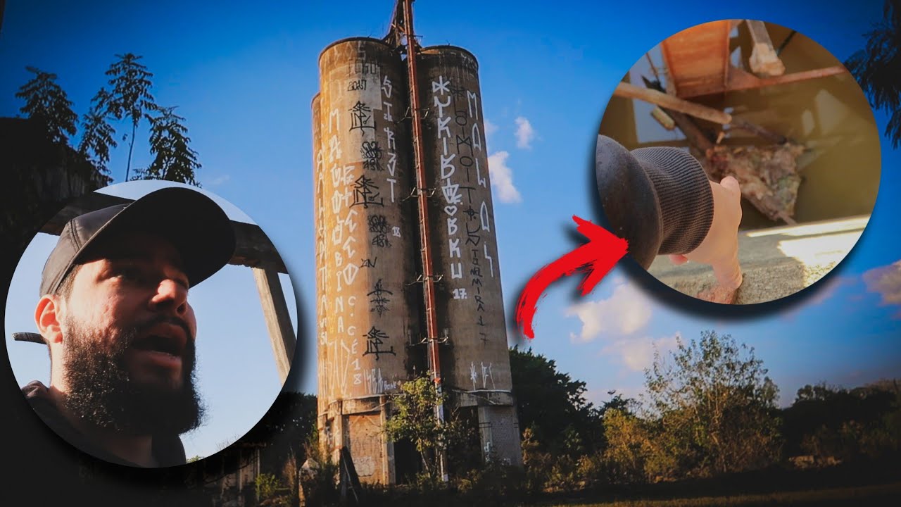 ENCONTREI RESTOS MORTAIS NESSE LUGAR SINISTRO E ABANDONADO !