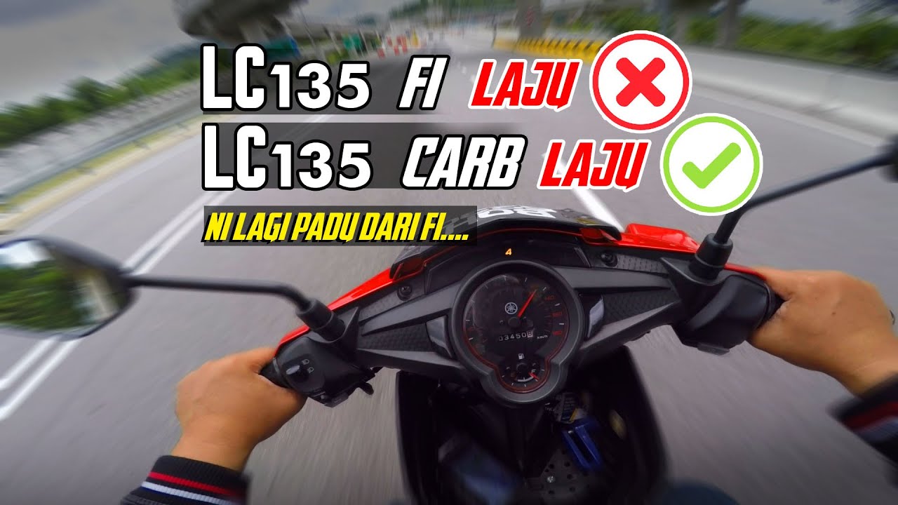 LC 135 v7 CARBURATOR LAGI LAJU DRP LC 135 FI