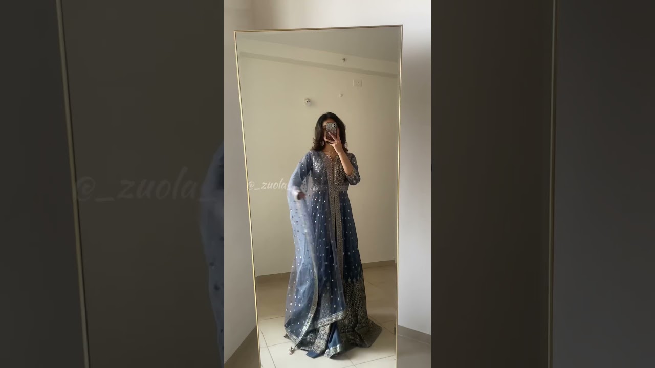 Myntra festive finds / Eid Outfit Inspo/ Anarkali Suit / Desi wedding guest look / Bridesmaid outfit