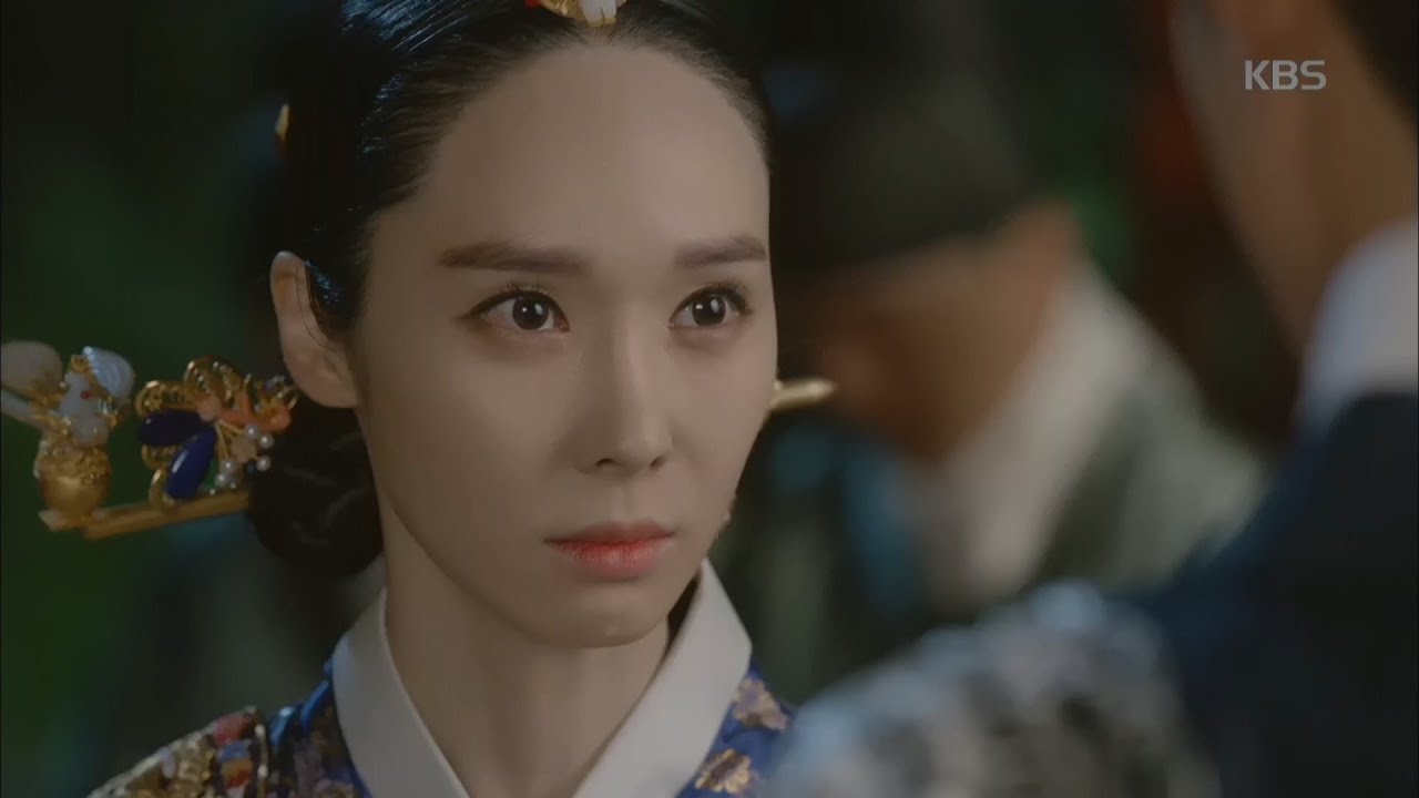 구르미 그린 달빛 - 박보검, ＂더이상 감정을 드러내시면 일이 커집니다＂ 한수연과 기싸움.20160912