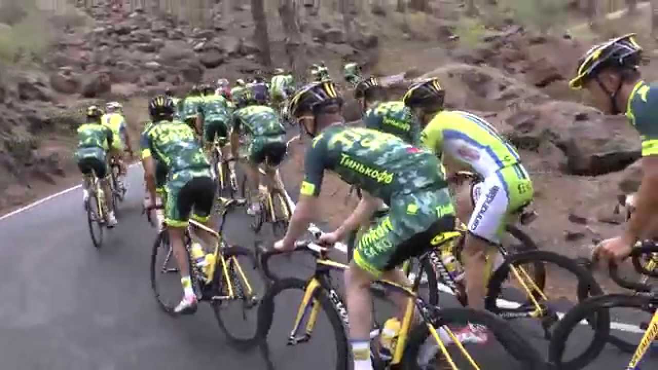 Tinkoff-Saxo face the mountains - Training Camp, Day 2