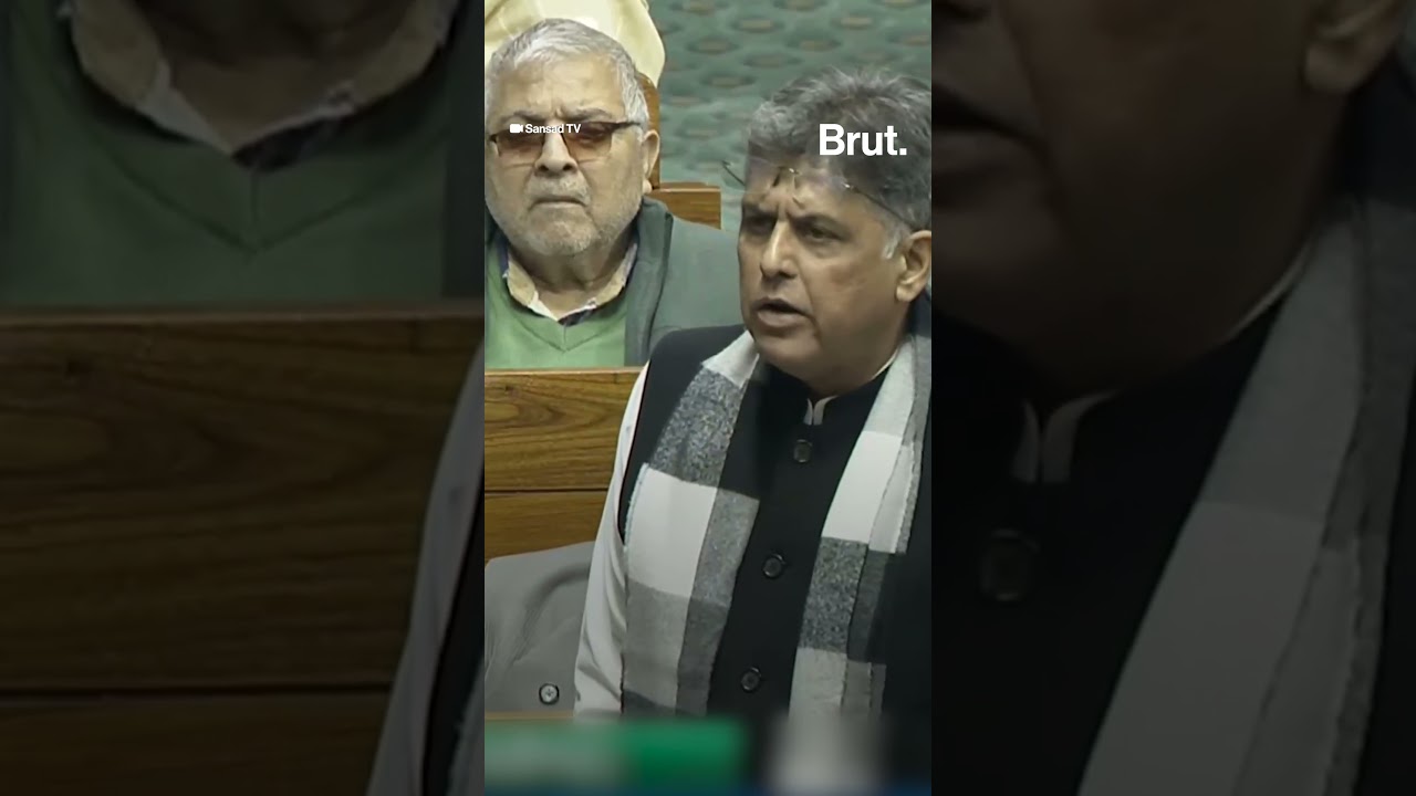 Congress MP Manish Tewari questioned the credibility of electronic voting machines in the Parliament