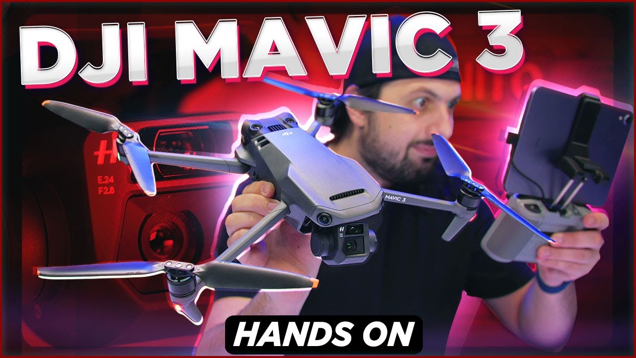 O NOVO DJI MAVIC 3: HANDS ON E TESTES!