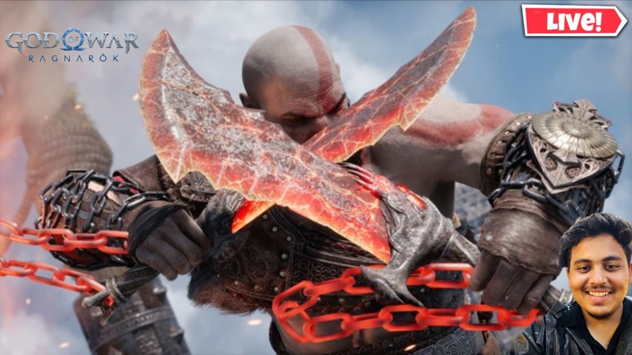 🔴 GOD OF WAR (RAGNAROCK)  STOREY MODE  let's finish it ON stream  // FUN STREAM // LIVE