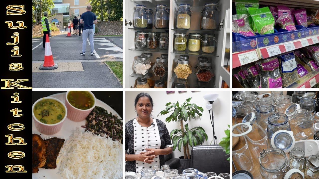 Vaccination Day Vlog|| Rearranging My Pantry|| Indian Grocery Shopping||Cooking Simple 30 mins Lunch