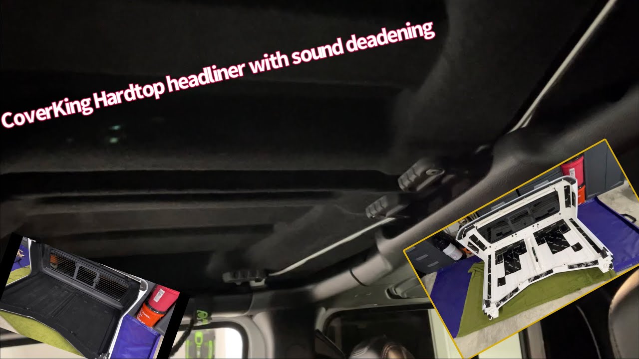 Установка жесткой обивки потолка CoverKing на мой Jeep Gladiator 2020 года. #jeeplife #gladiatorr...