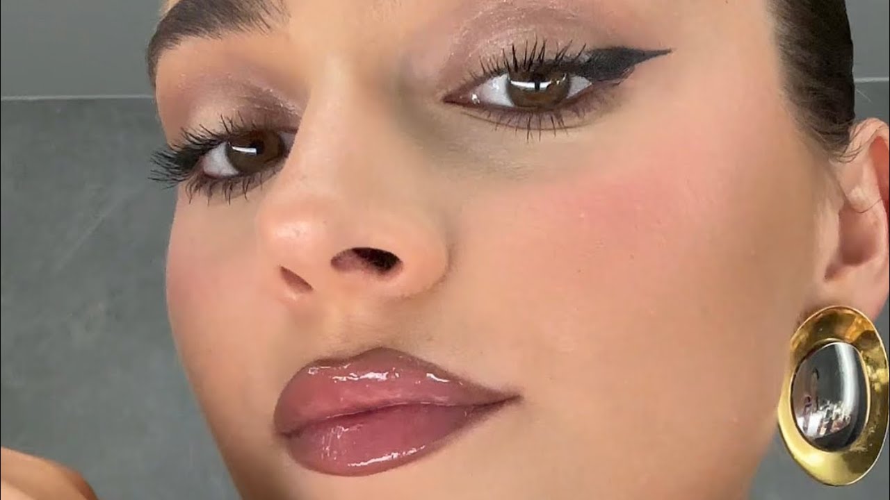 My concert makeup look 🖤