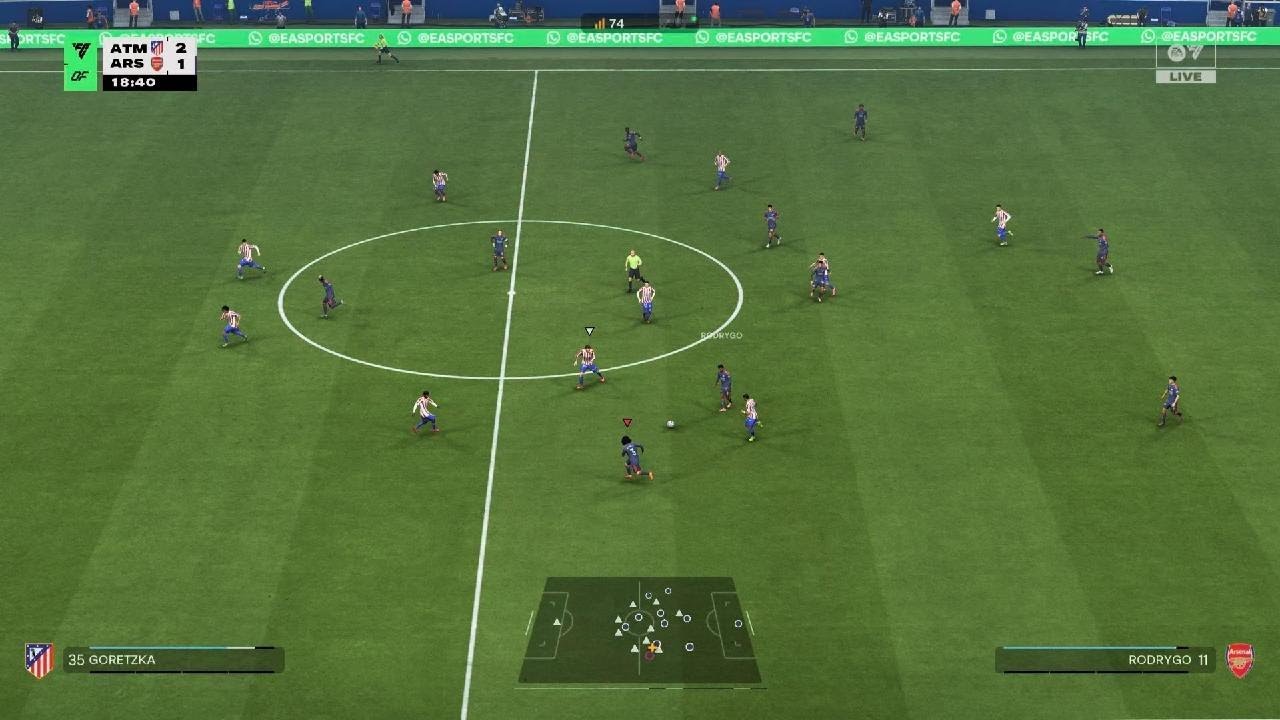 Div1 AtlMadrid v Arsenal