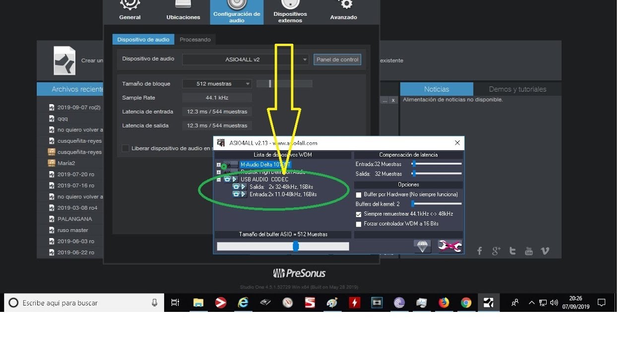 APRENDE A CONFIGURAR LA INTERFAZ UM2 DE BEHRINGER