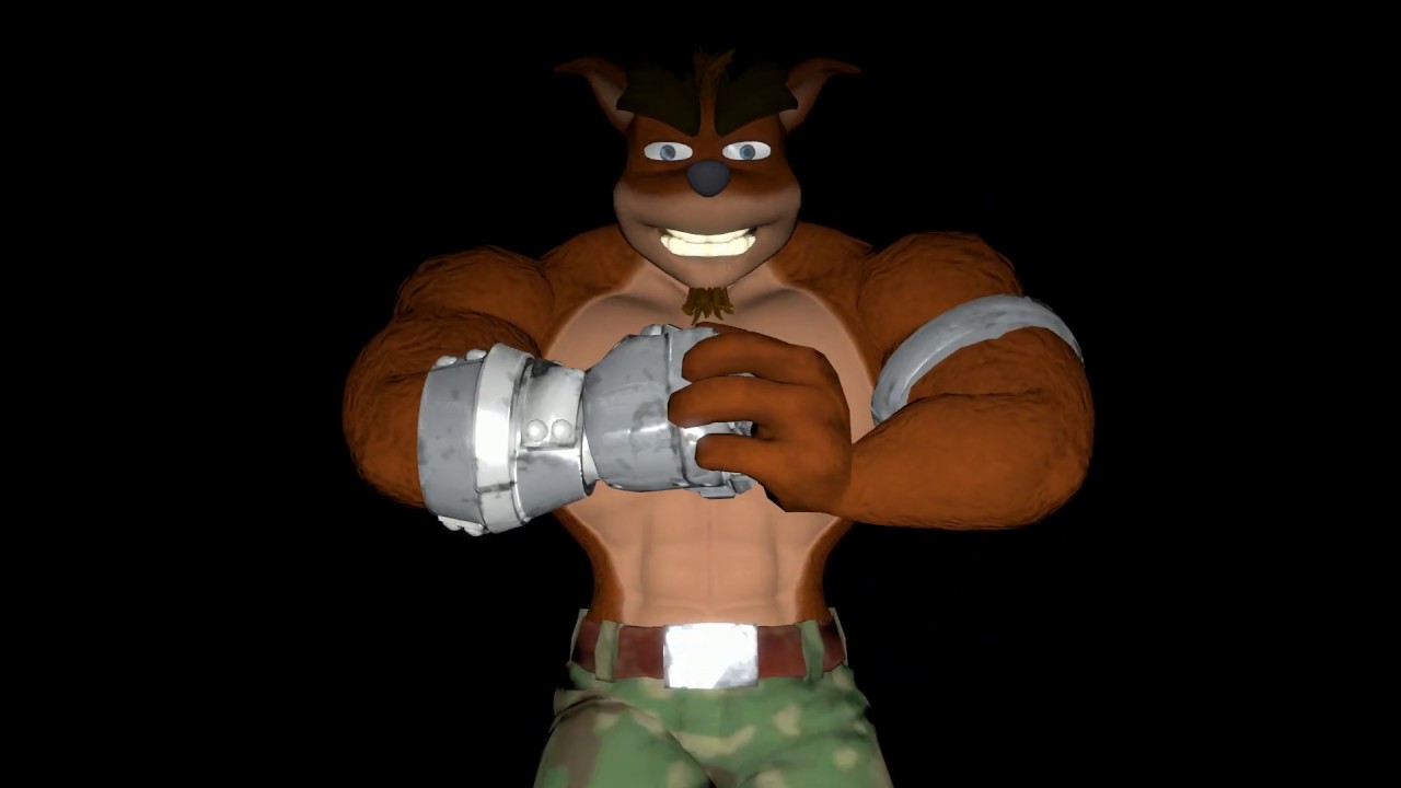 [SFM Test Animation] Crunch Bandicoot