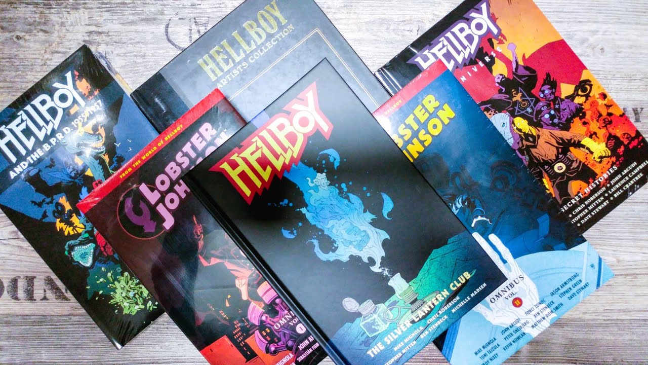 Comic-Beute | Hellboy BPRD Abe Sapien Lobster Johnson Mike Mignola Richard Corben | Dark Horse