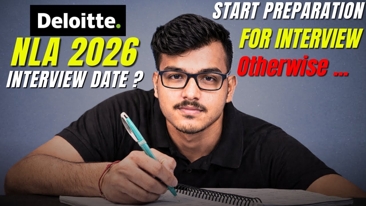 🔴LIVE | Deloitte Interview | Deloitte nla 2026 | deloitte nla interview preparation