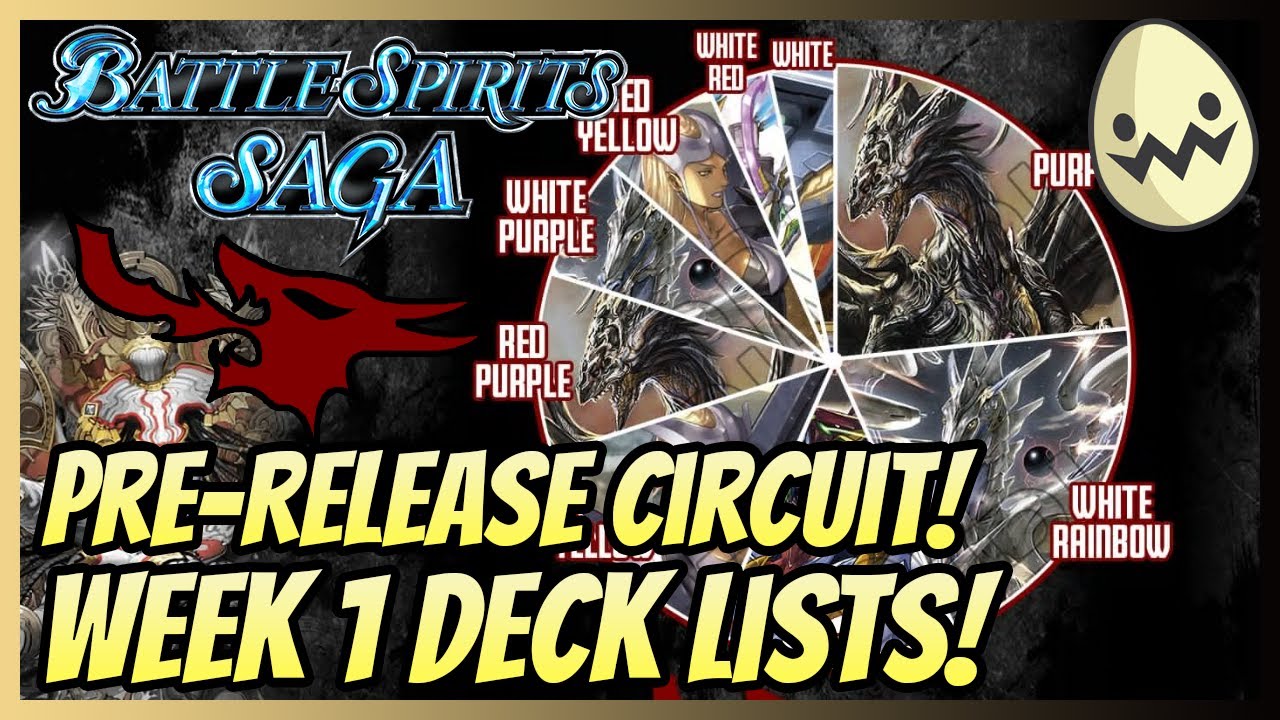 Battle Spirits Saga: @EspiraTCG Pre-Release Circuit! Week 1 Deck Lists!