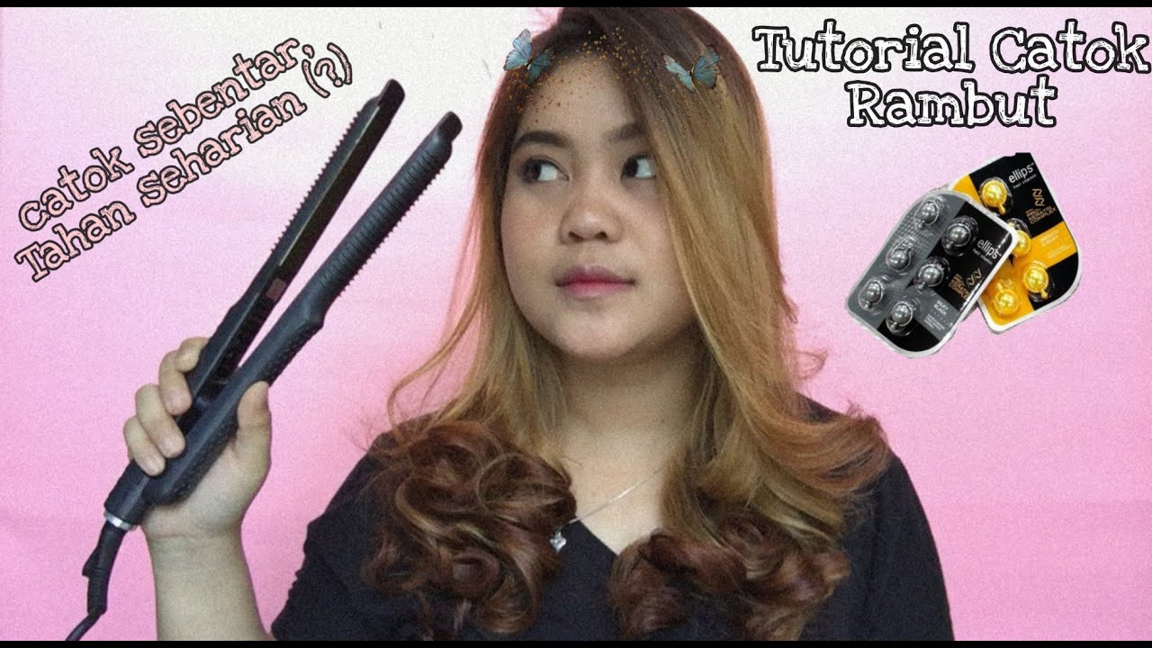 TUTORIAL CATOK RAMBUT CURLY || CATOK KILAT! RAMBUT BADAIII