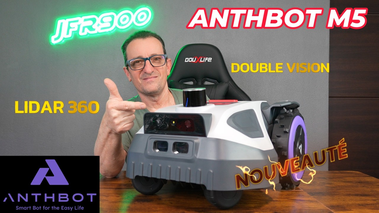 ANTHBOT M5 Version Lidar , Nouveauté , revue 1ere partie