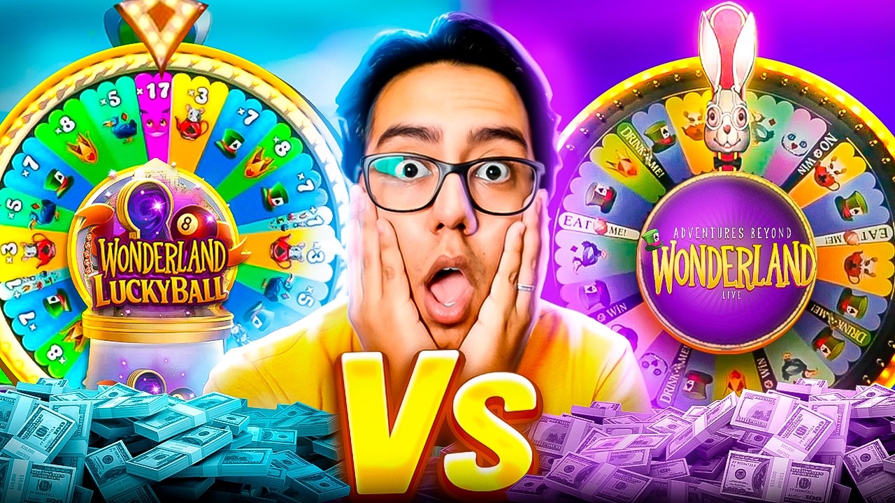 WONDERLAND VS WONDERLAND LUCK BALL! QUAL O MELHOR WONDERLAND?!
