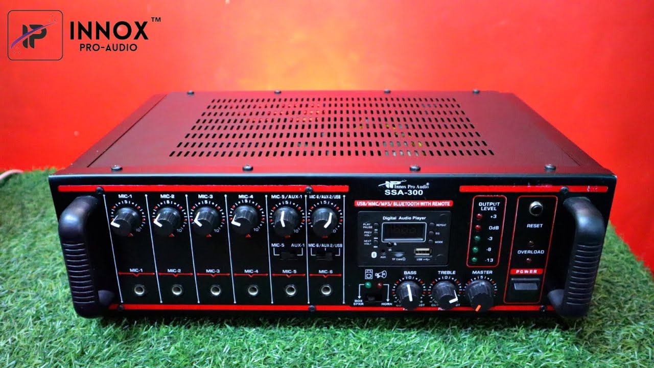 INNOX PRO AUDIO || SSA 300 watt || DJ Amplifier ￼|| best quality..