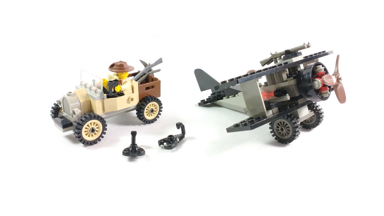 Recenzja - LEGO Adventurers 5918 Scorpion Tracker & 5928 Bi-Wing Baron