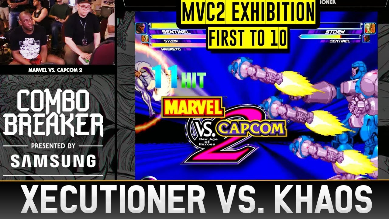 MVC2 - Combo Breaker 2019 - Xecutioner против Khaos FT10 ВЫСТАВКА