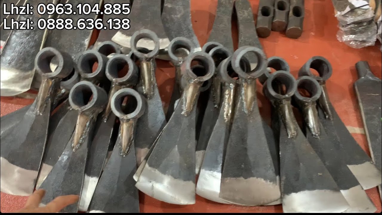 ♨️👍. DỤNG CỤ NHÀ NÔNG THÉP NHÍP RÈN THỦ CÔNG 