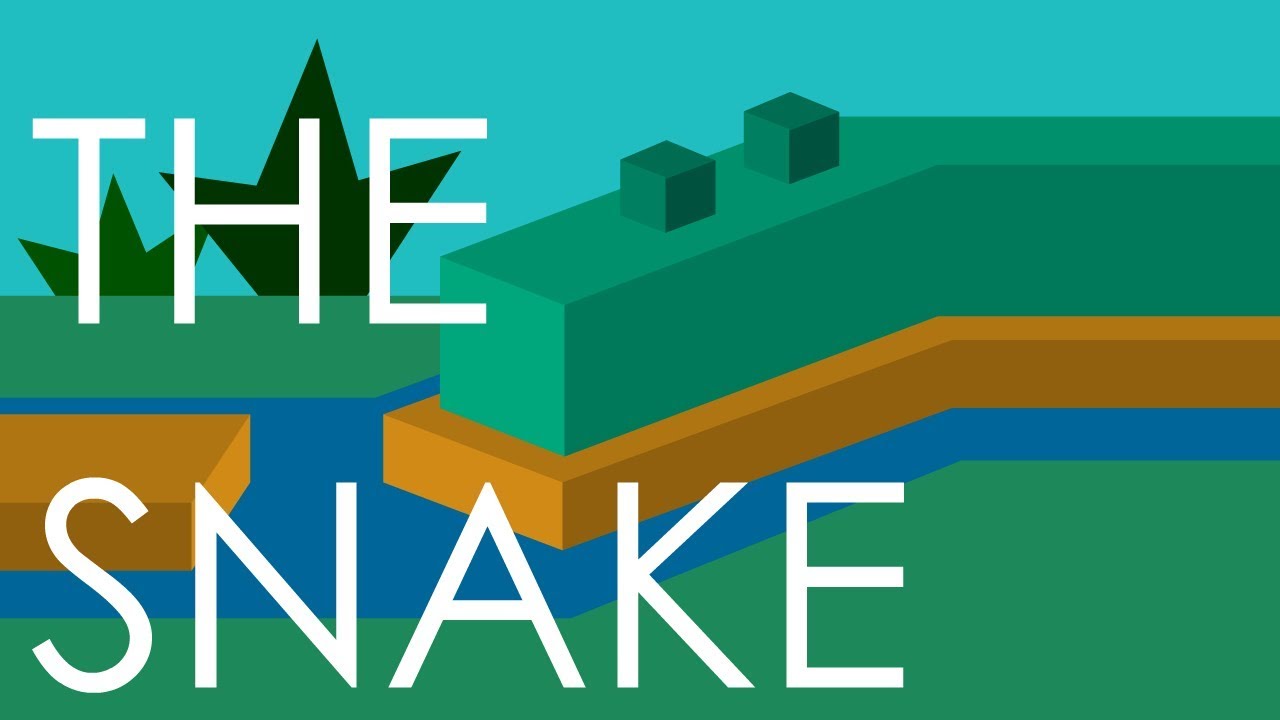 Dancing Line - The Snake (2D Animation)