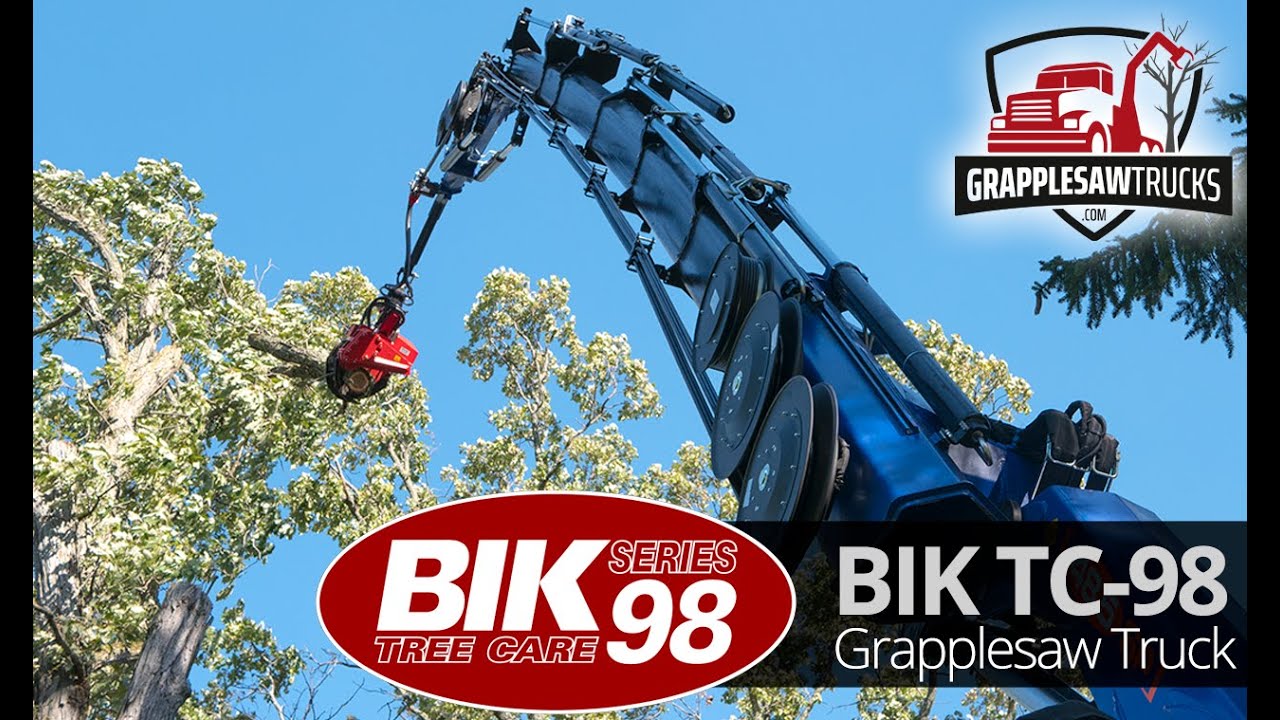 BIK TC-98 Grapplesaw Truck Mecanil SG220  -  remote control tree removal (2022)