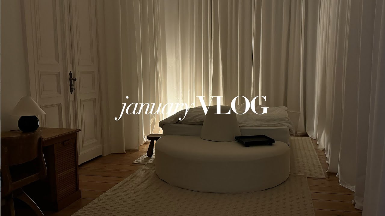 Daily make-up, bedroom makeover, closet tour | January Vlog | Nisi | AD