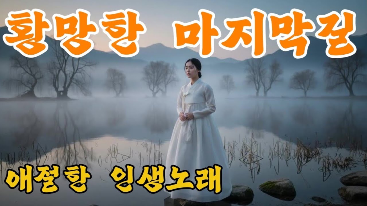 황망한 마지막 길 | 한국 전통 트로트 | 인생의 마지막을 노래하다마지막 길 | 눈물나는 한국 트로트 | 전통 국악 트로트