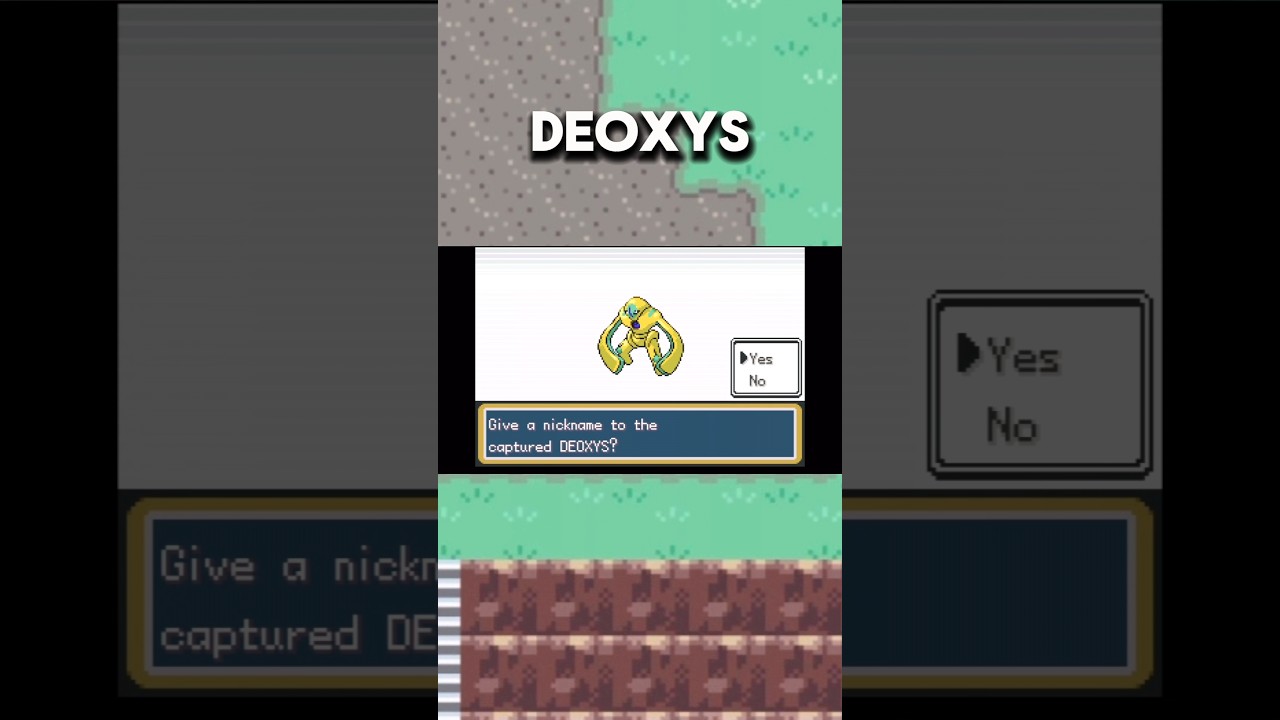 Стоит ли тратить время? Блестящий DEOXYS! #pokemon #shinypokemon #firered