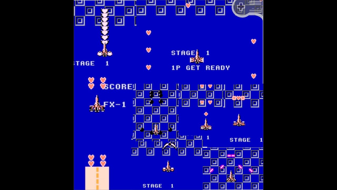 ALL weapon / wing in B-wings NES ( nintendo entertainment system )