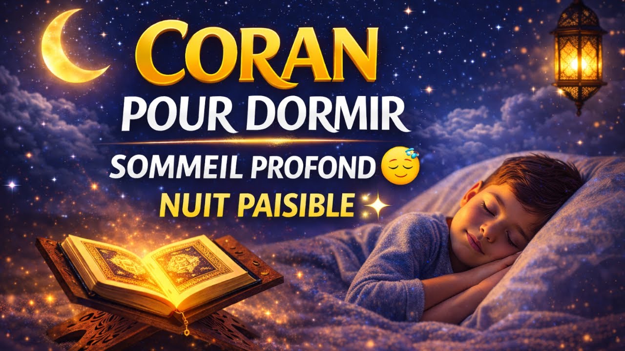 Coran relaxant pour le coucher 😴 Sérénité et paix