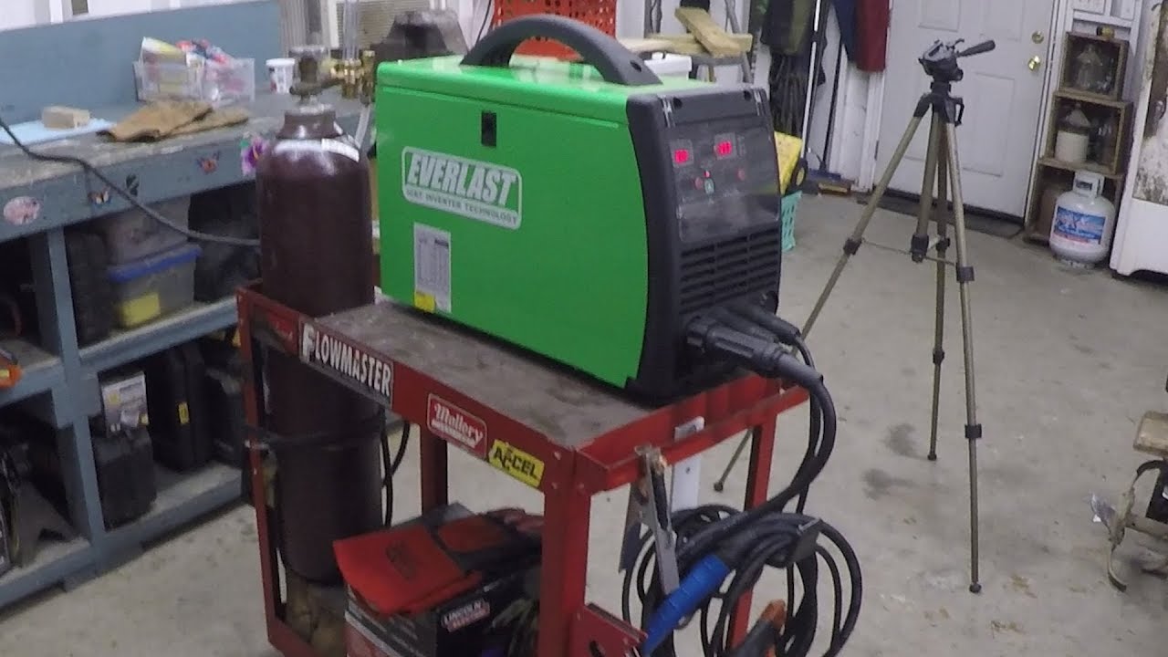 Everlast Power I Mig 200 Unboxing Setup and Review