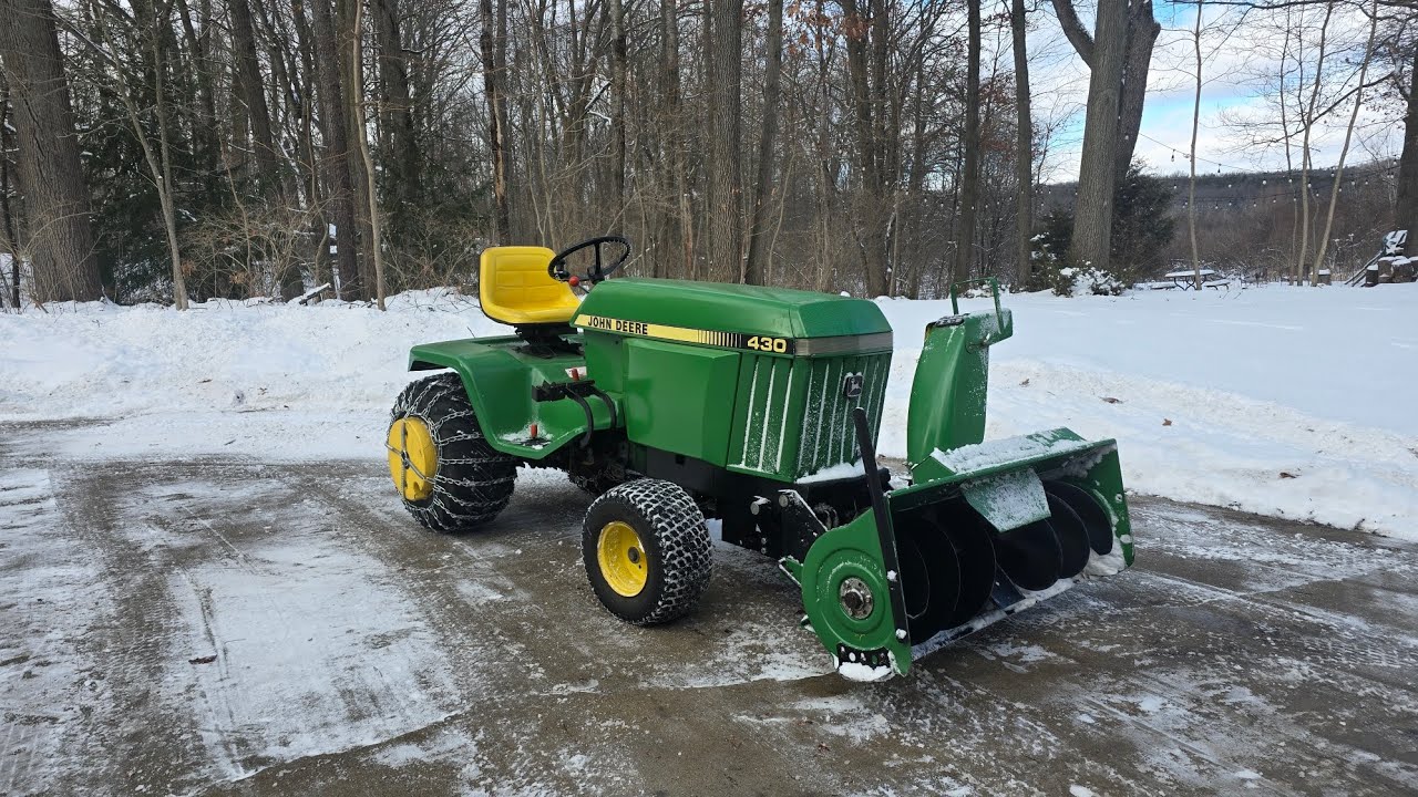 John Deere 430 Block Heater Installation