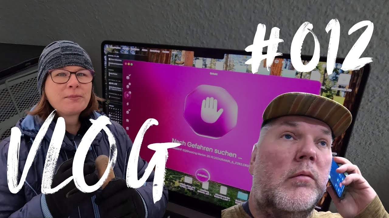 Daily Vlog #012 | Schneechaos, leere Vorräte & Hochzeitsarbeit