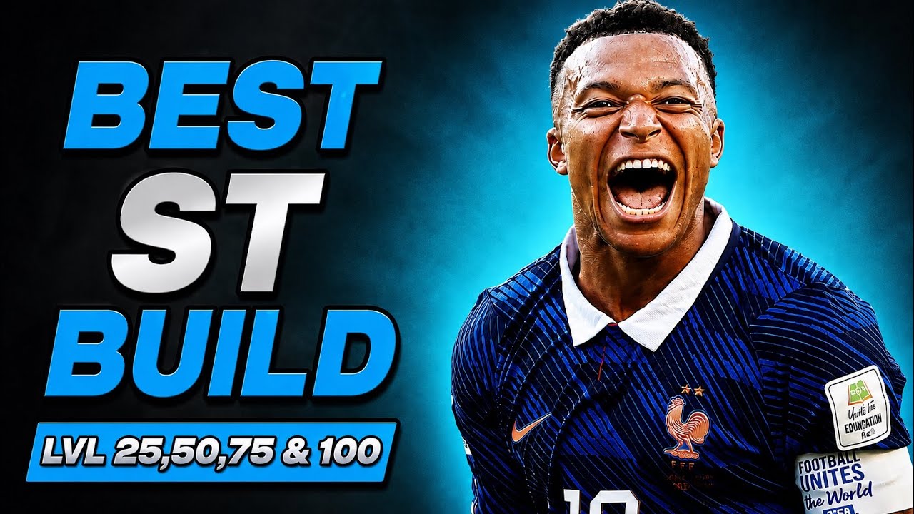 BEST STRIKER BUILD FOR LVL 25,50,75 & 100 | EAFC 26 Clubs