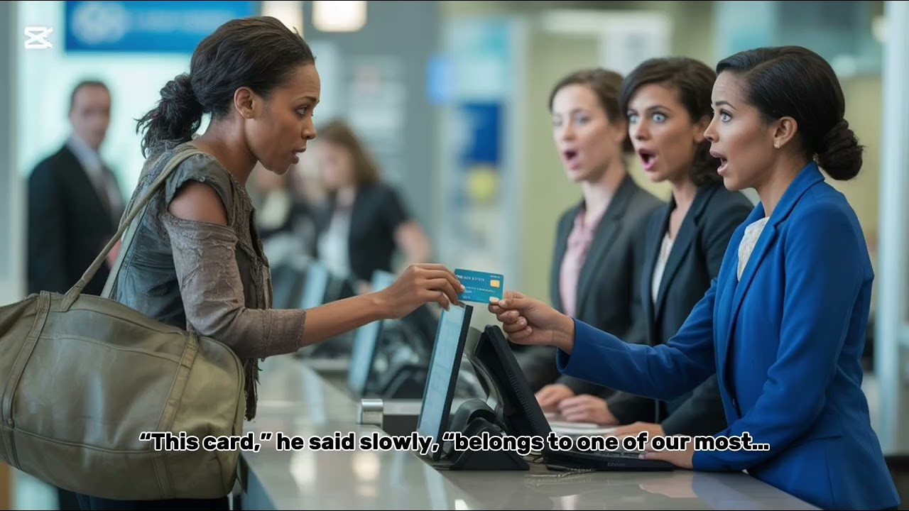 Kicked Out With Nothing… Until the Banker Recognized Her Father’s Card