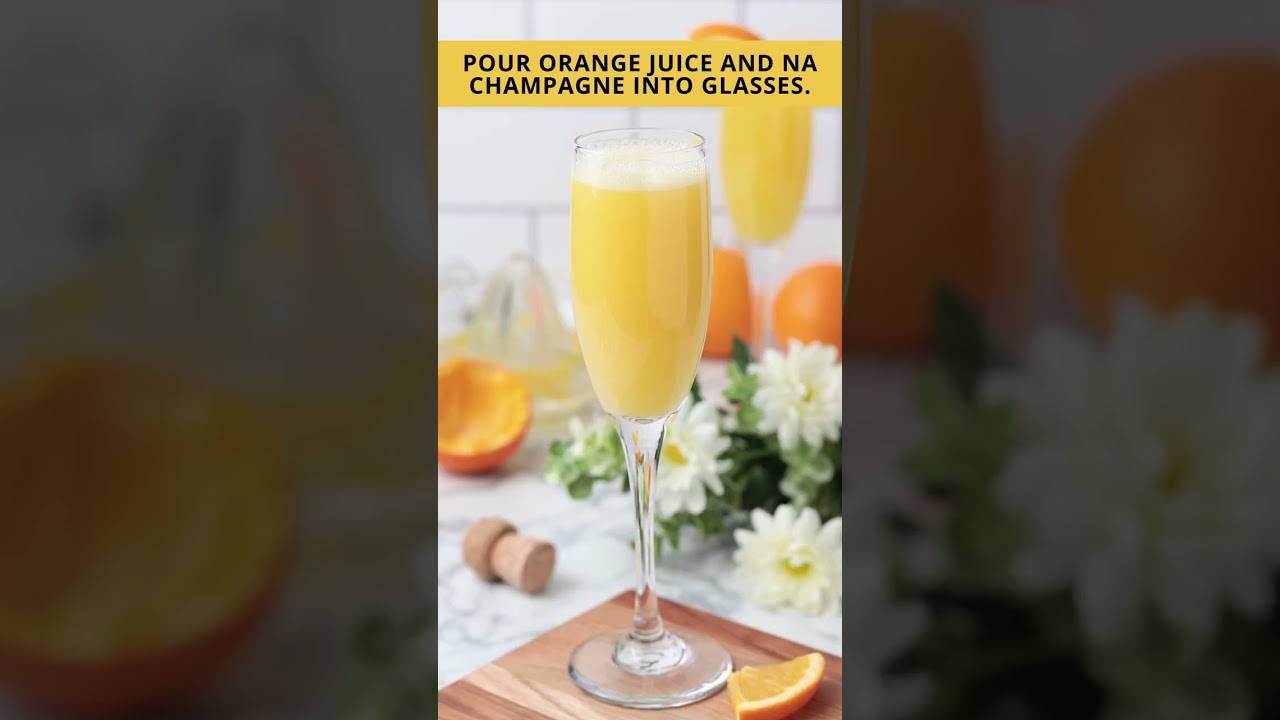 Classic Mimosa Mocktail