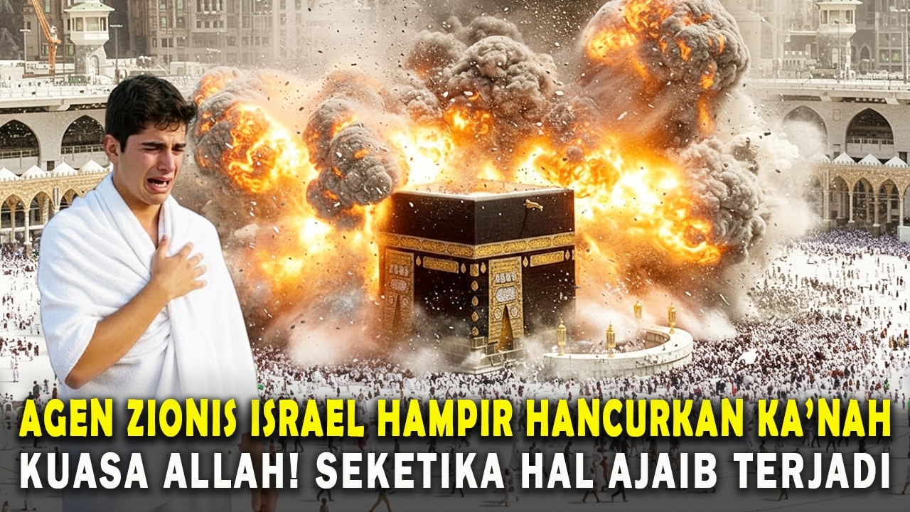 KUASA ALLAH❗ AGEN RAHASIA ISRAEL HAMPIR HANCURKAN KA'BAH, SEKETIKA HAL AJAIB TERJADI
