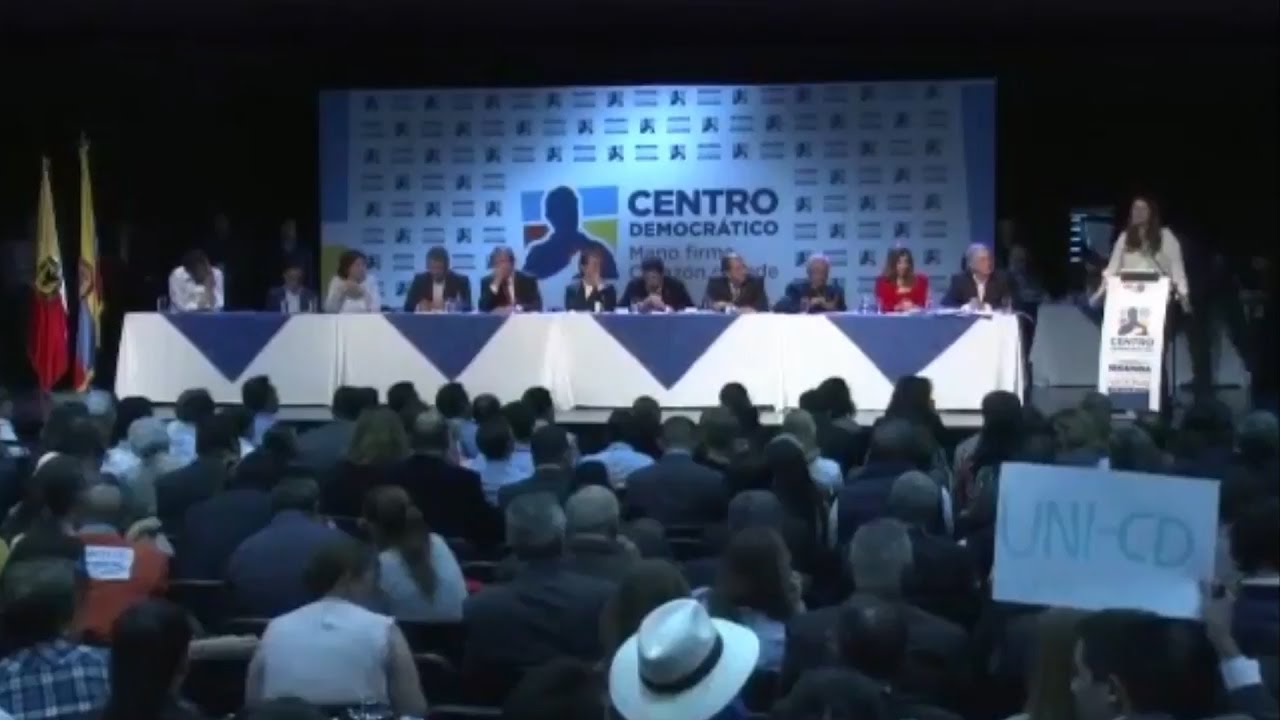 Paloma Valencia y su enérgico discurso en la convención nacional del Centro Democrático