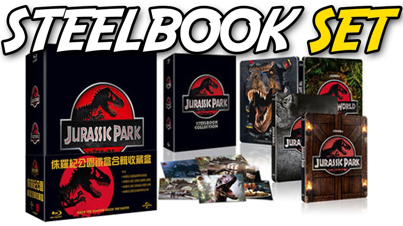 JURASSIC PARK® | STEELBOOK Ultimate Trilogy | Taiwan Boxset Unboxing & Review