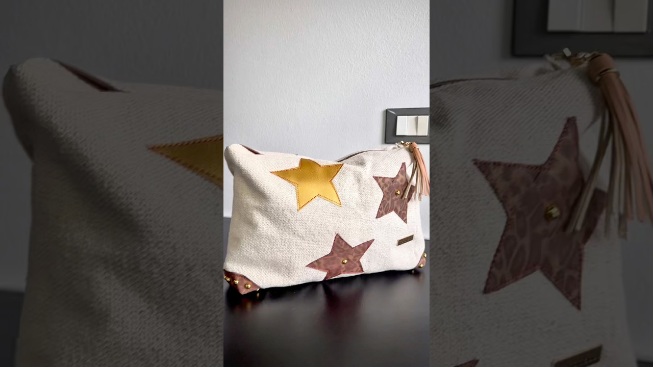 Tutorial Borsa Fai da Te in tessuto con cerniera ✨ #borsafaidate #diy #diybag #pochette #faidate