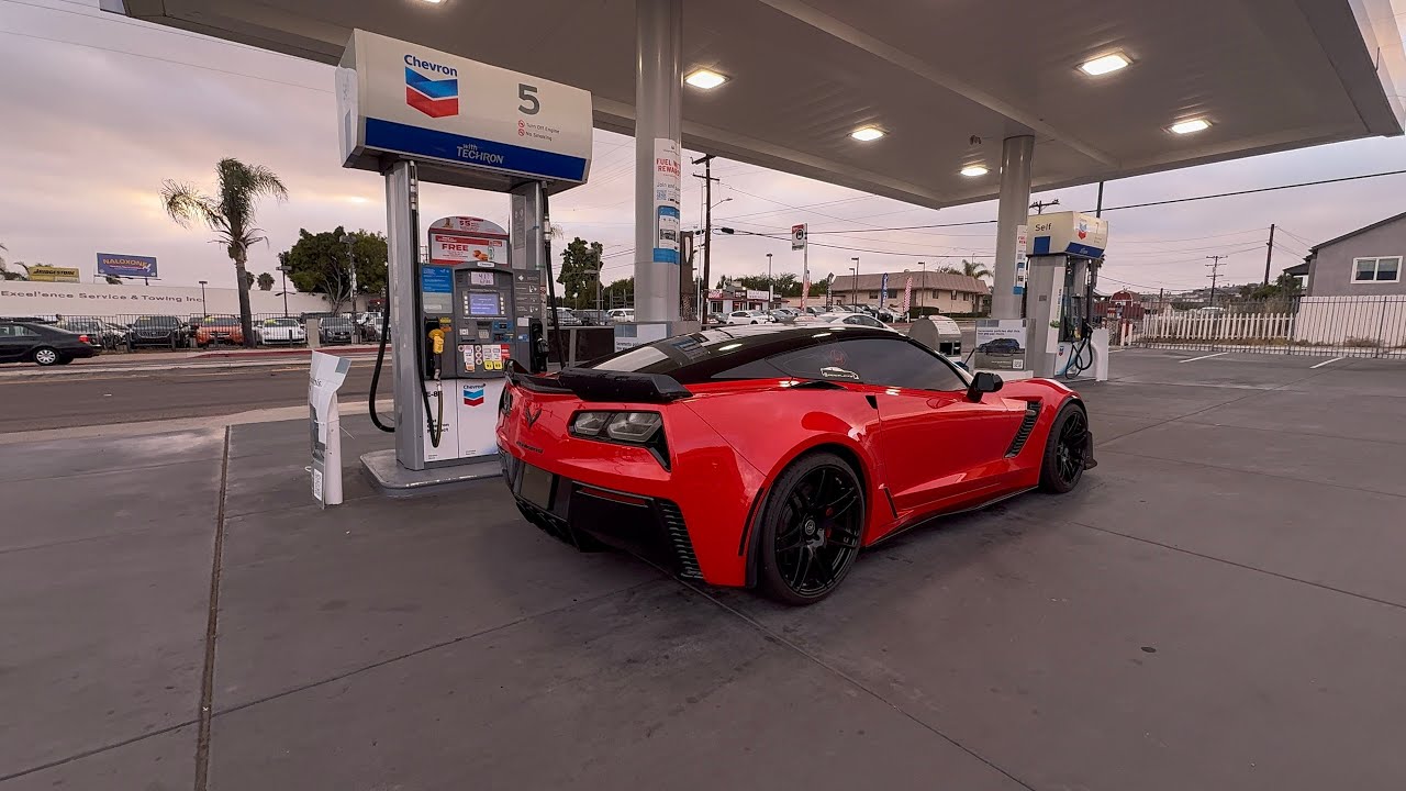 C7Z corvette POV drive + discussing RPM level 7 trans, triple disk clutch, and more